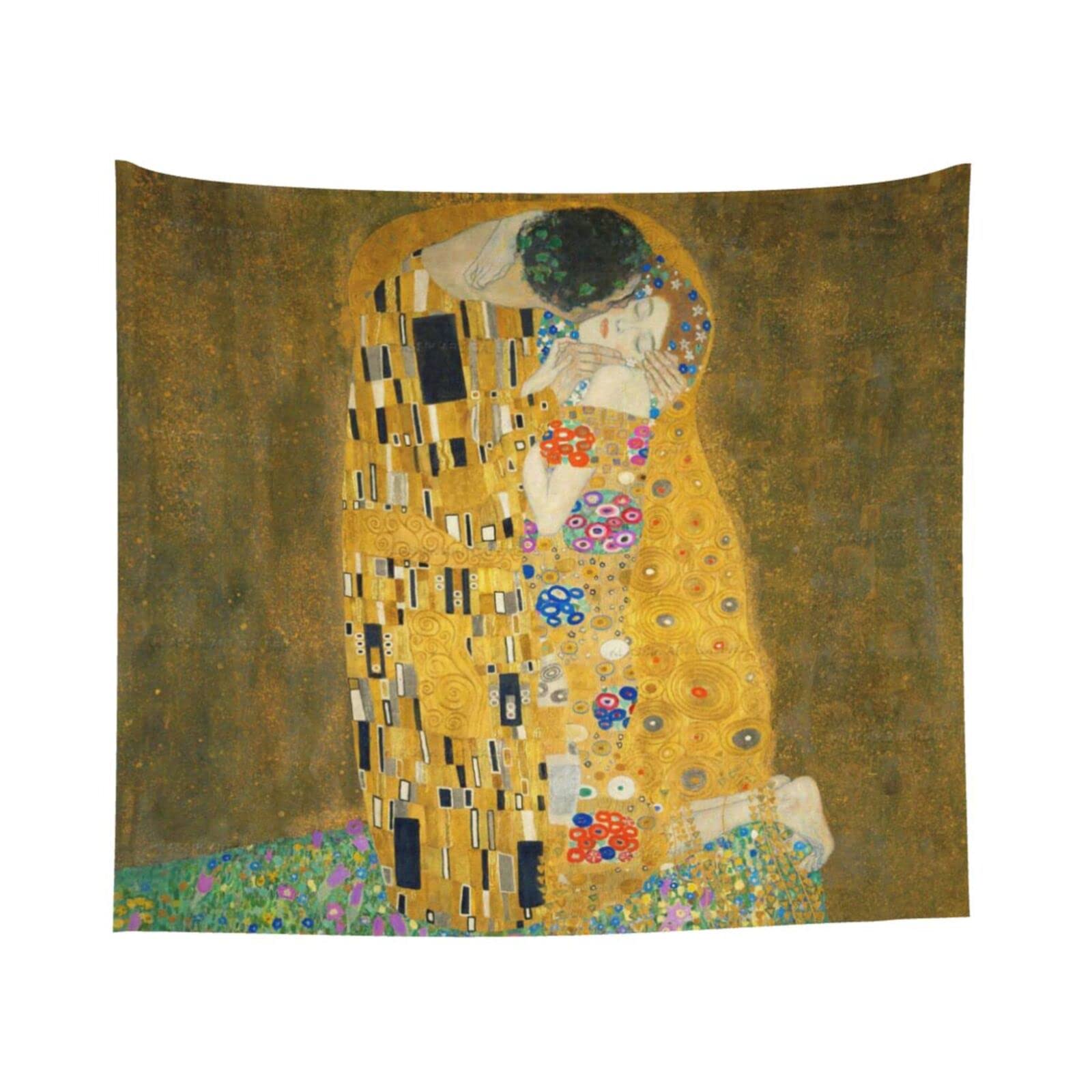 Amazon.co.jp: グスタフ・クリムト 接吻 1907-1908年柄 人気